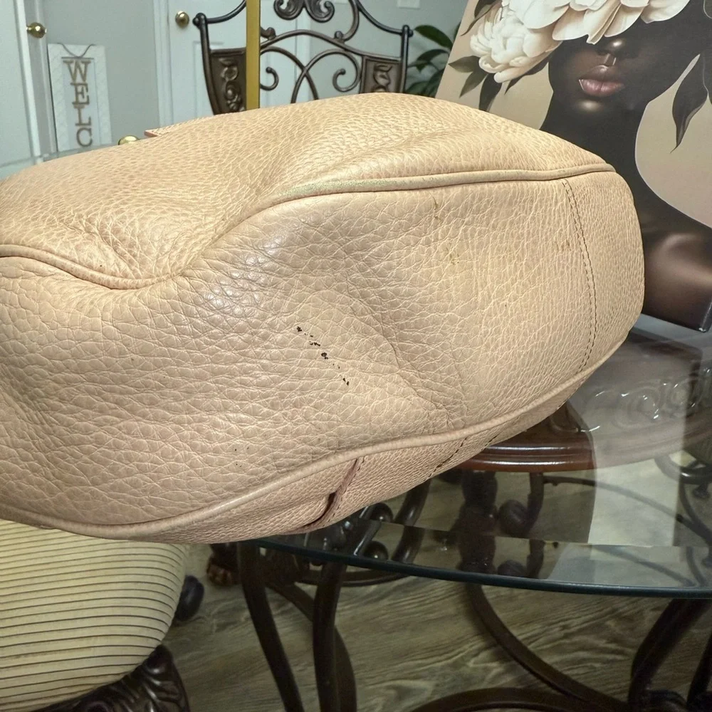 Brahmin Tan Hobo Bag